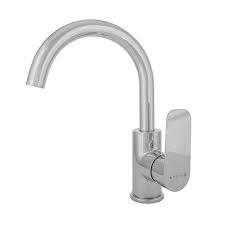 Sarrdesign / NILE / Single Lever Basin Mixer with swivel tube spout & push-up waste / SD1145-CP