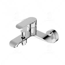 Sarrdesign / NILE / Single Lever Wall-mount Bath & Shower Mixer With Automatic Diverter - low pressure operation / SD1141-CP