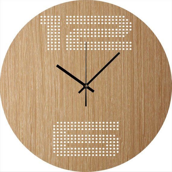 Wooden Clock - Cod: CL-003