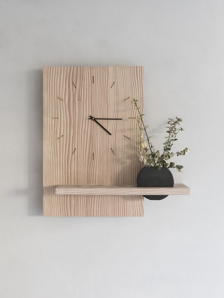 Wooden Clock - CODE:CL-017