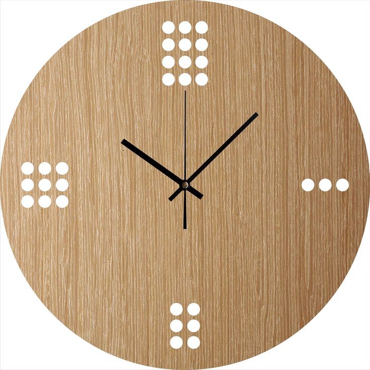 ساعة خشبية - كود: CL-005